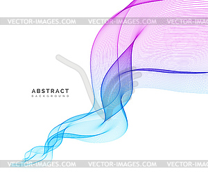 Abstract background, wave - vector EPS clipart