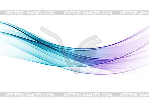 Abstract colorful background, color wave for - vector image