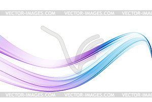 Abstract colorful background, color wave for - vector clip art