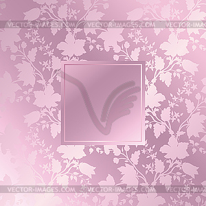 Abstract vintage seamless damask pattern. Floral - vector clipart