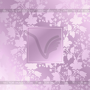 Abstract vintage seamless damask pattern. Floral - vector image