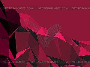 Abstract template design with colorful geometric - vector clip art