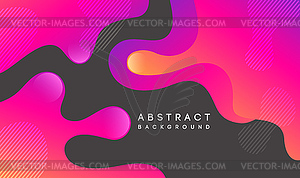 Moving colorful abstract background. Dynamic Effect - vector clipart