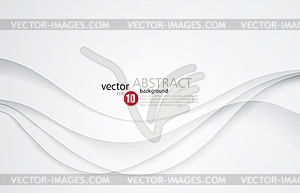 White silk satin background smooth texture - vector image