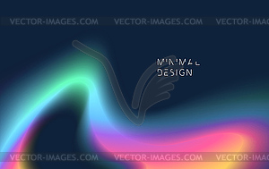 Abstract backgrounds with vibrant gradient shapes. - vector clip art