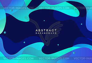 Moving colorful abstract background. Dynamic Effect - vector image