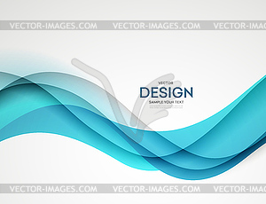 Abstract blue colorful background, color flow liqui - vector image