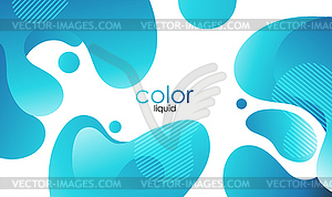 Moving colorful abstract background. Dynamic Effect - vector clip art