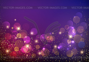 Holiday Abstract shiny color gold design element - vector clip art