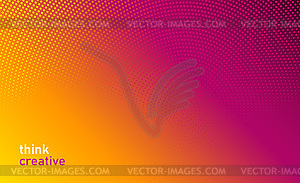 Abstract background. Halftone gradient gradation. - vector clipart