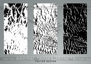 Grunge white and black wall background.  - vector clipart
