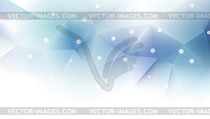 Abstract geometric background with transparent - vector image