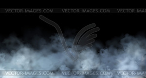 Элемент дизайна абстрактного реалистичного облака тумана - клипарт в формате EPS