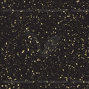 Background with gold particles foil. Gold glitter - vector clip art