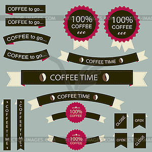  Set tape - vector clipart / vector image