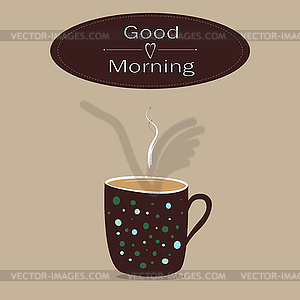 Good morning  - royalty-free vector image