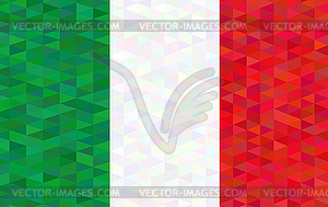 Flag of italy - vector clip art