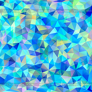 Colorful triangles background - color vector clipart