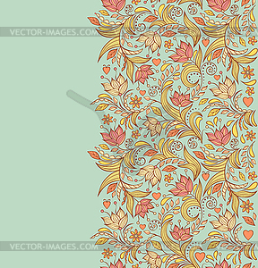 Floral background - vector clipart