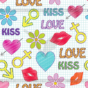 Seamless pattern - vector image
