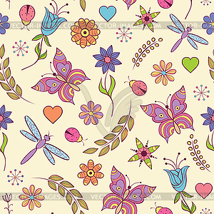 Seamless pattern - vector EPS clipart