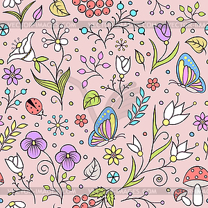 Floral pattern - vector image