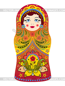 Matryoshka - vector clipart / vector image