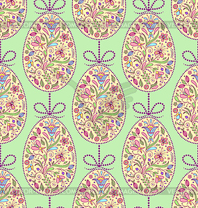 Easter eggs - vector clip art