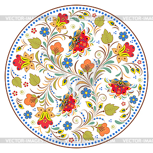 Traditional russian pattern - vector image