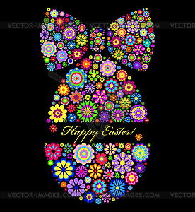 Colorful easter egg - vector image