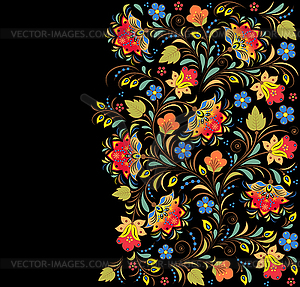 Floral pattern - vector clip art