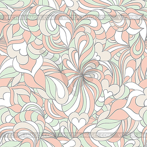 Colorful abstract seamless pattern - color vector clipart