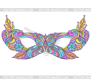 Carnival, masquerade mask - vector clipart