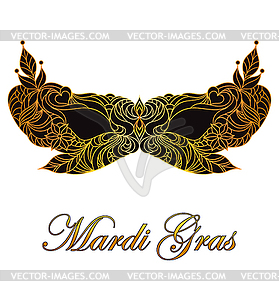 Carnival, masquerade mask - vector clipart