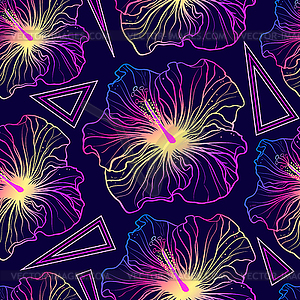 Floral seamless pattern - vector clipart