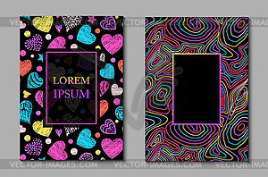 Cover design templates - vector clipart