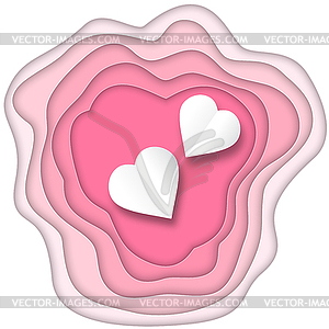 Valentines day card - vector clipart