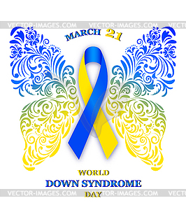 World Down Syndrome Day - vector image