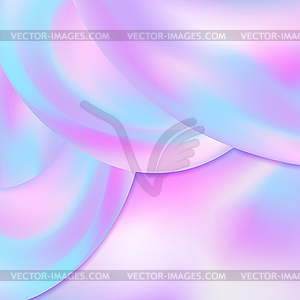 Abstract holographic background - stock vector clipart