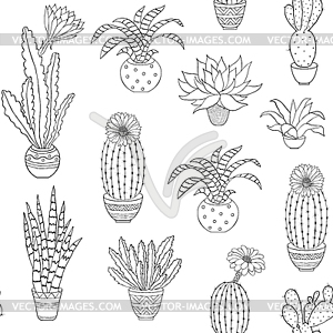 Houseplant - royalty-free vector image