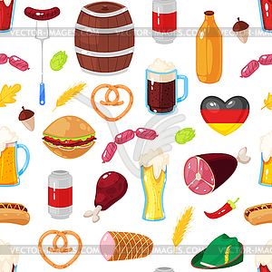 Oktoberfest beer festival - vector clip art