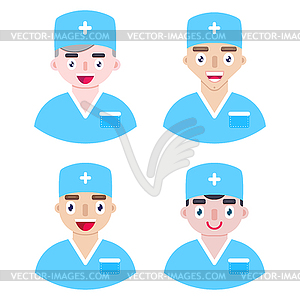 Medical staff - vector image