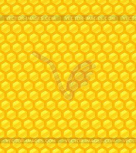 Seamless pattern with honeycomb - vector clip art