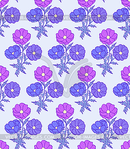 Floral seamless pattern - vector image
