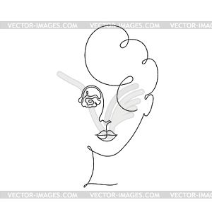 Woman - vector clipart