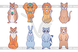 Animals - vector clip art