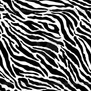 Abstract tiger skin - vector clipart / vector image