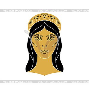 Greek goddess Hera - vector image
