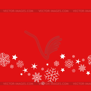 Background snowflakes - vector clipart