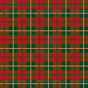 Scottish plaid pattern seamless - vector clipart